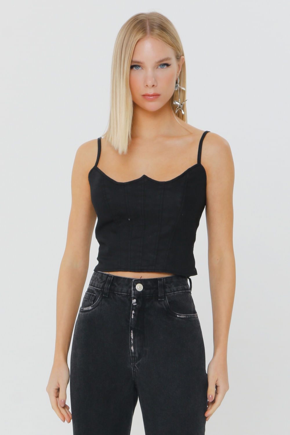 Cropped Resinado Luxo