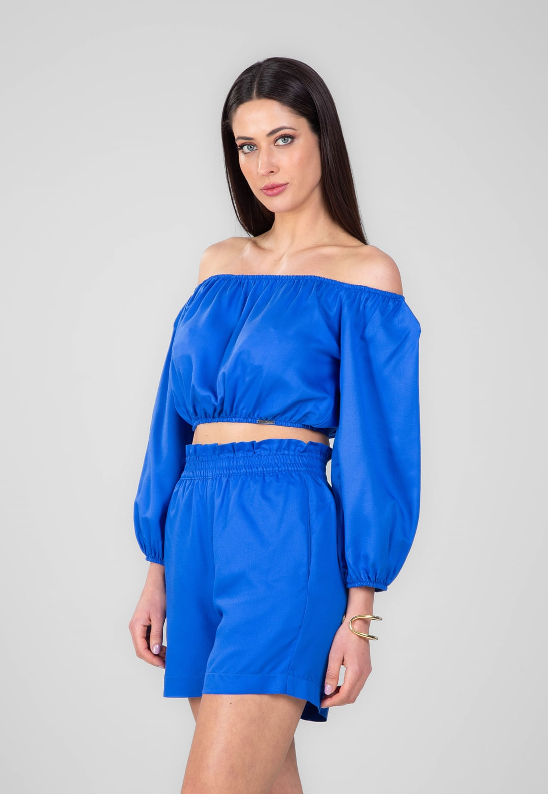 BLUSA CROPPED TRAYMON OMBRO A OMBRO