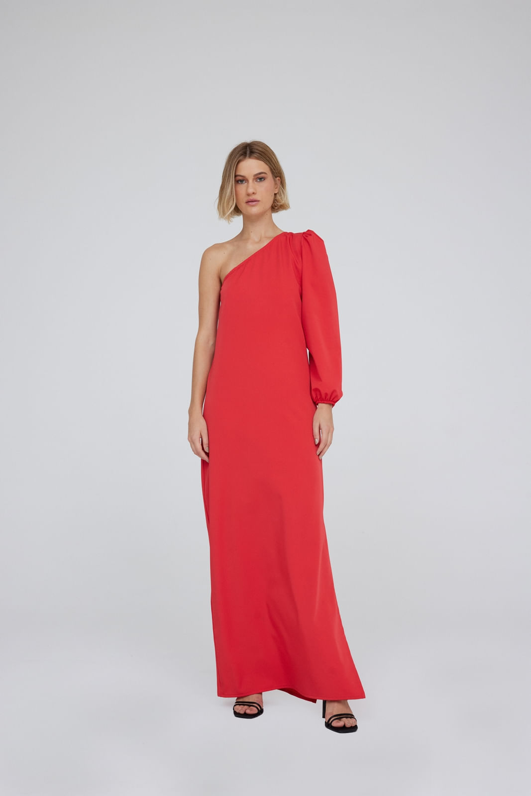 VESTIDO LONGO TRAYMON NULA MANGA