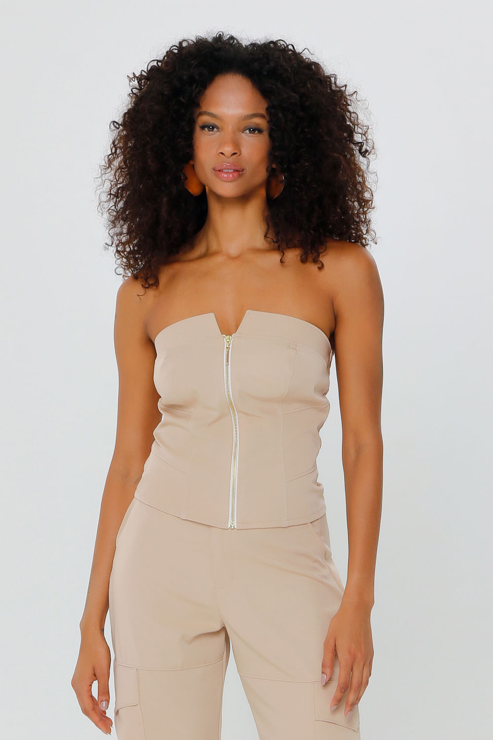 Blusa Gabardine