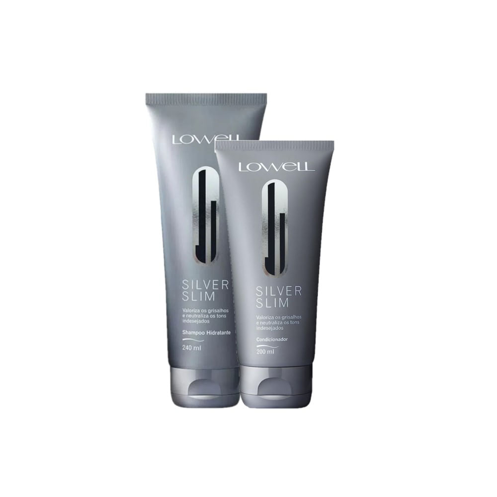 Kit Lowell Silver Slim Duo (2 produtos)