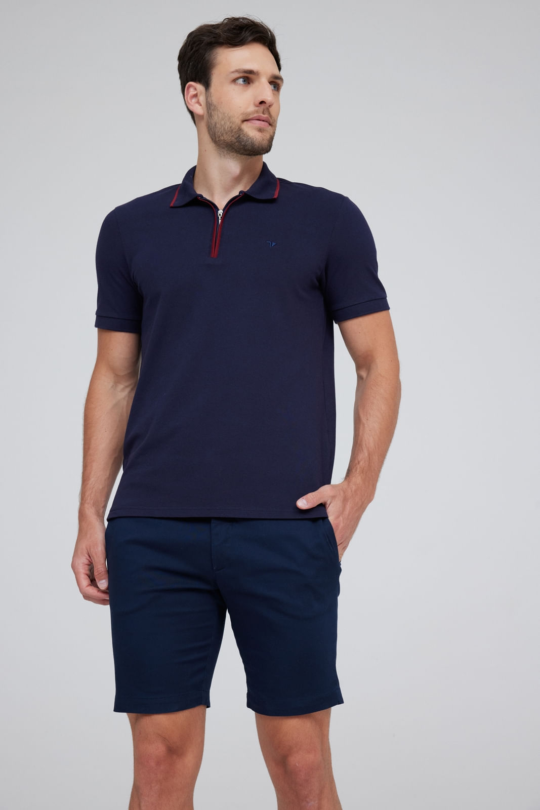 SHORT SARJA TRAYMON SLIM ALFAIATARIA