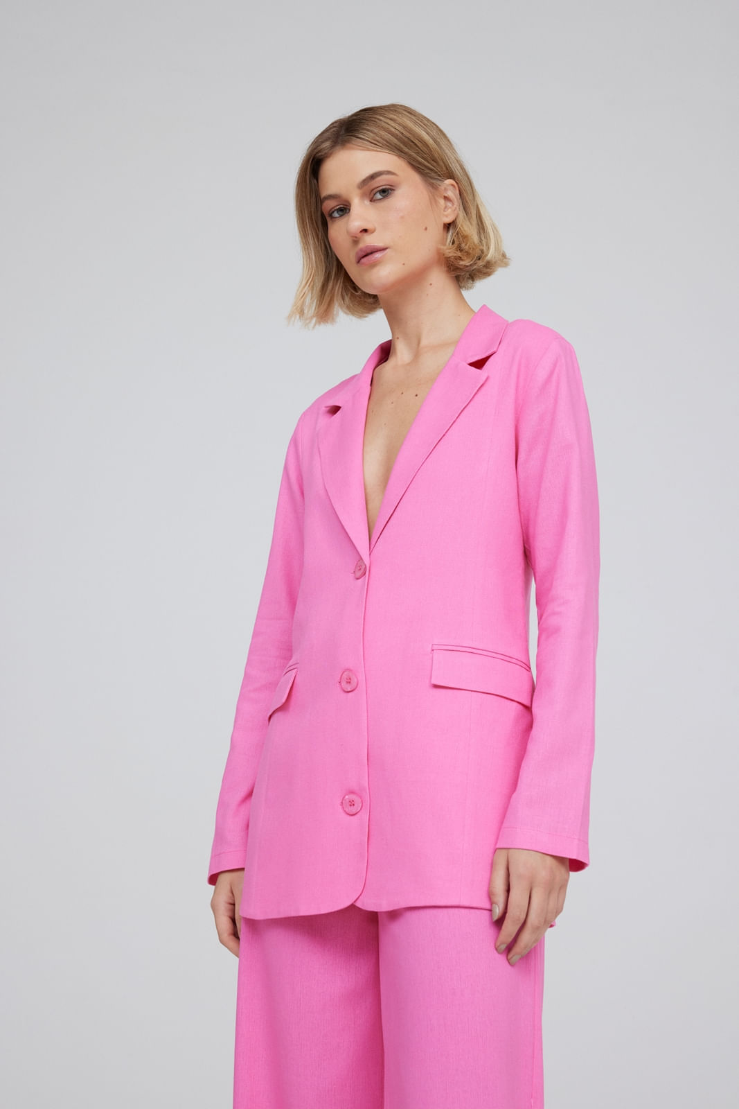 BLAZER LINHO TRAYMON ALONGADO