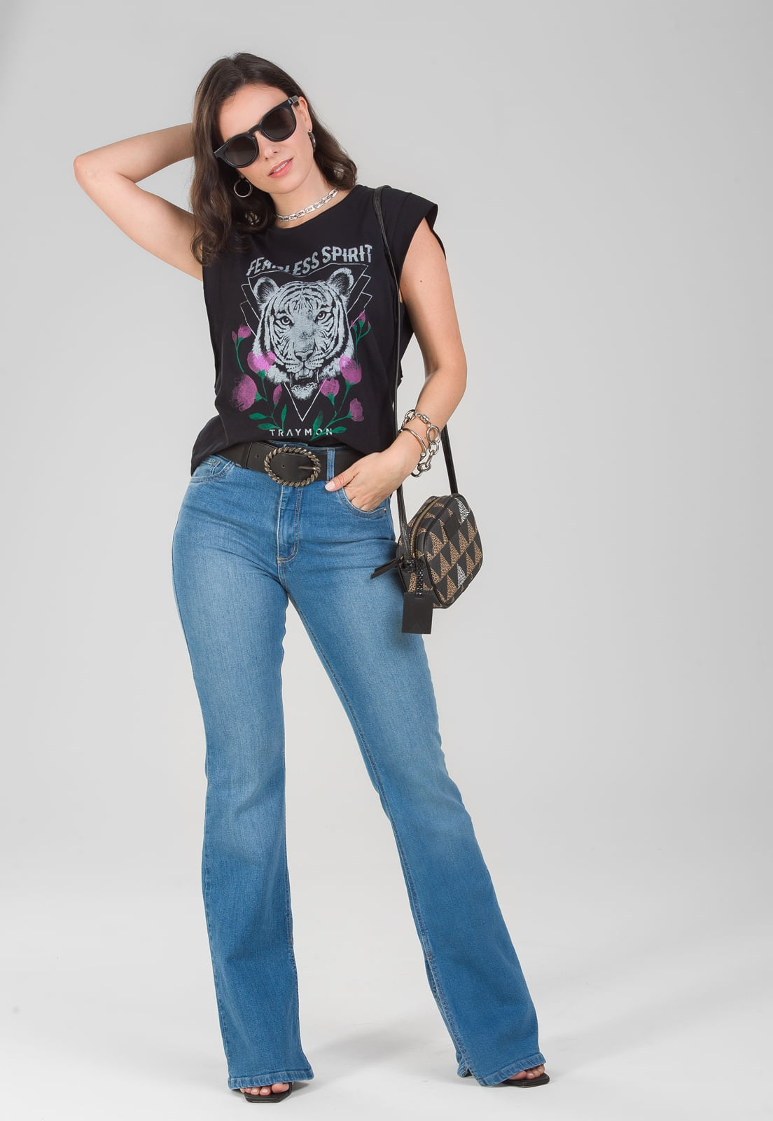 T-SHIRT TRAYMON REGATA COM ESTAMPA