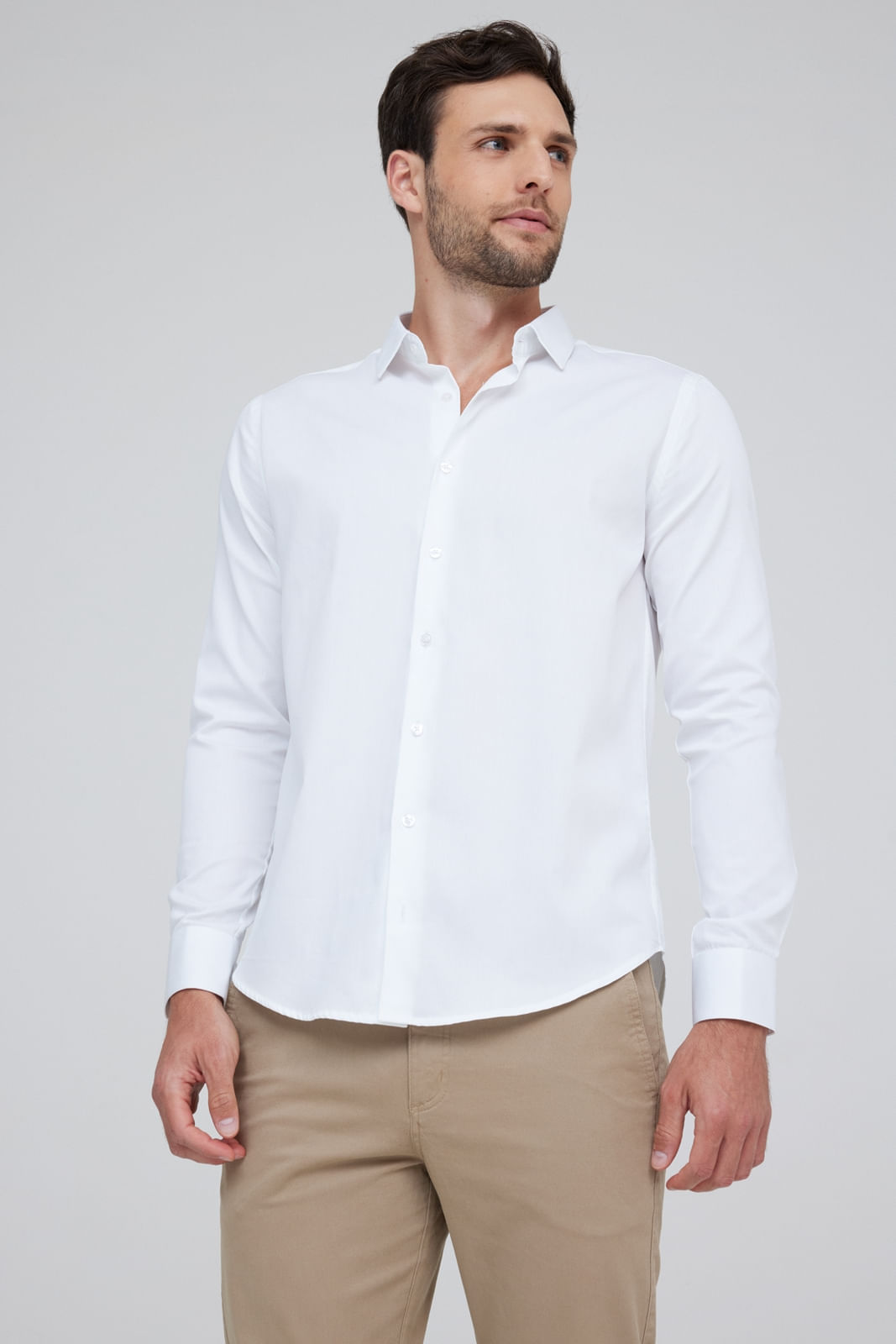 CAMISA TRAYMON SLIM FIO ITALIANO