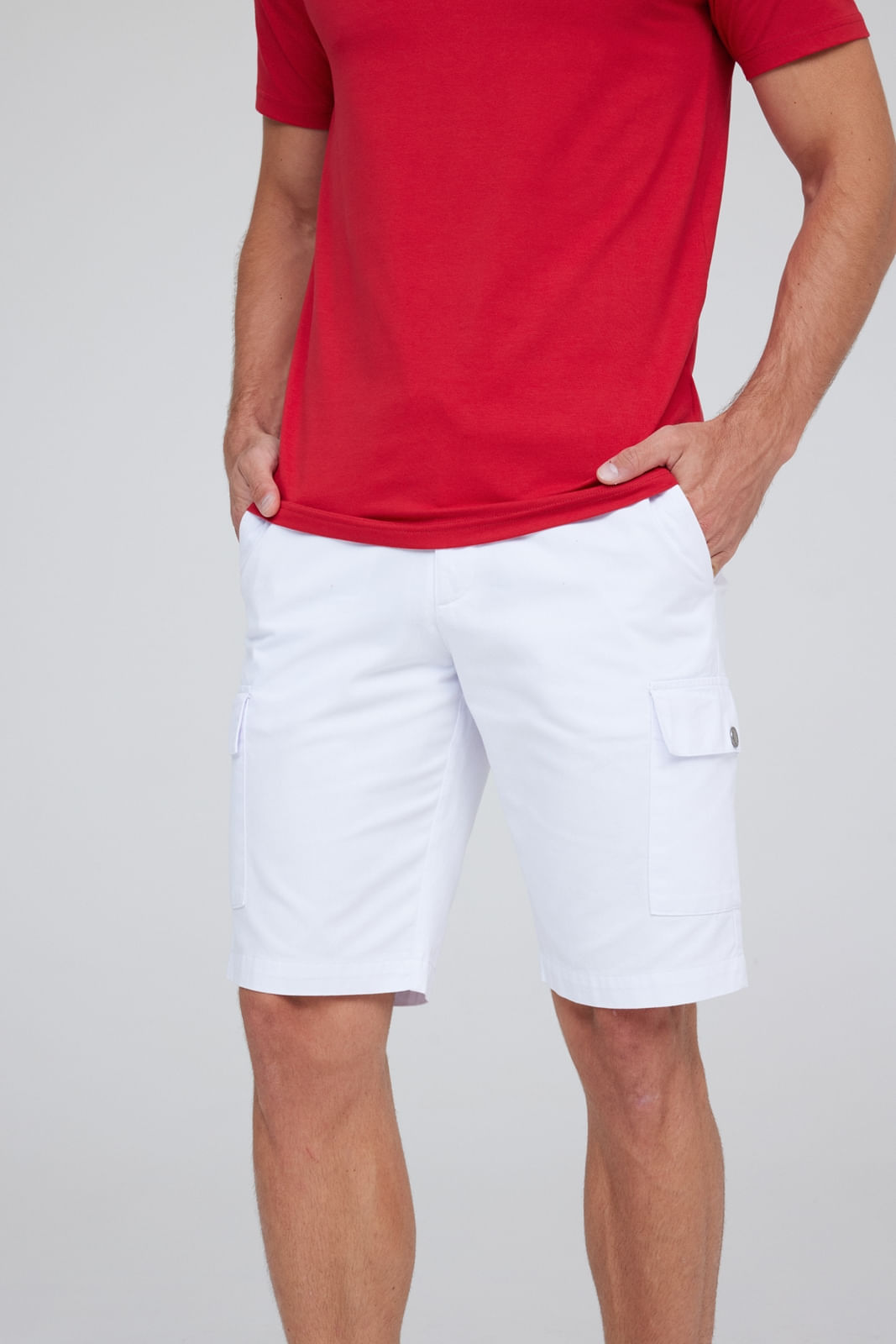 BERMUDA SARJA TRAYMON CARGO SLIM