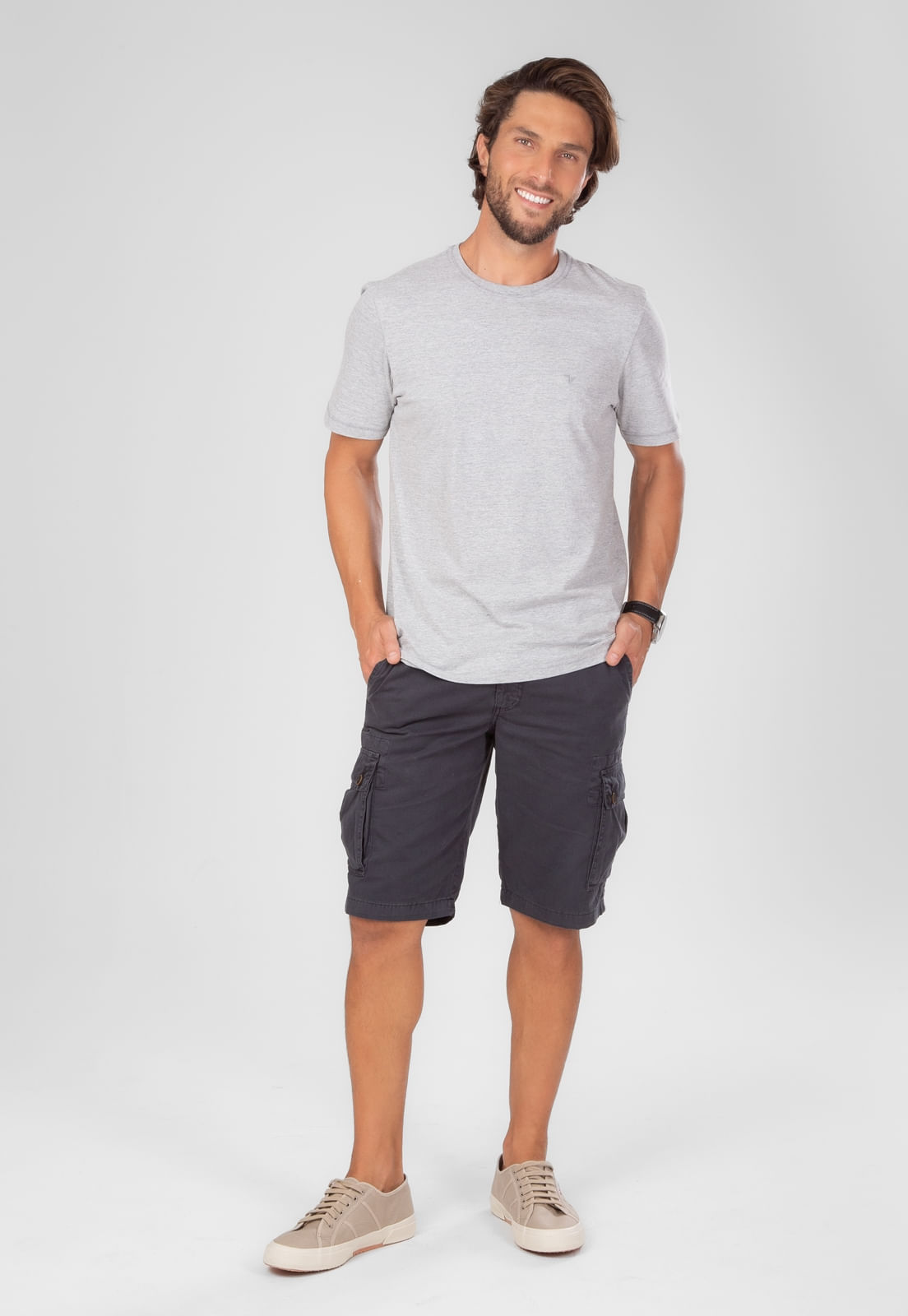 CAMISETA TRAYMON SLIM GOLA REDONDA