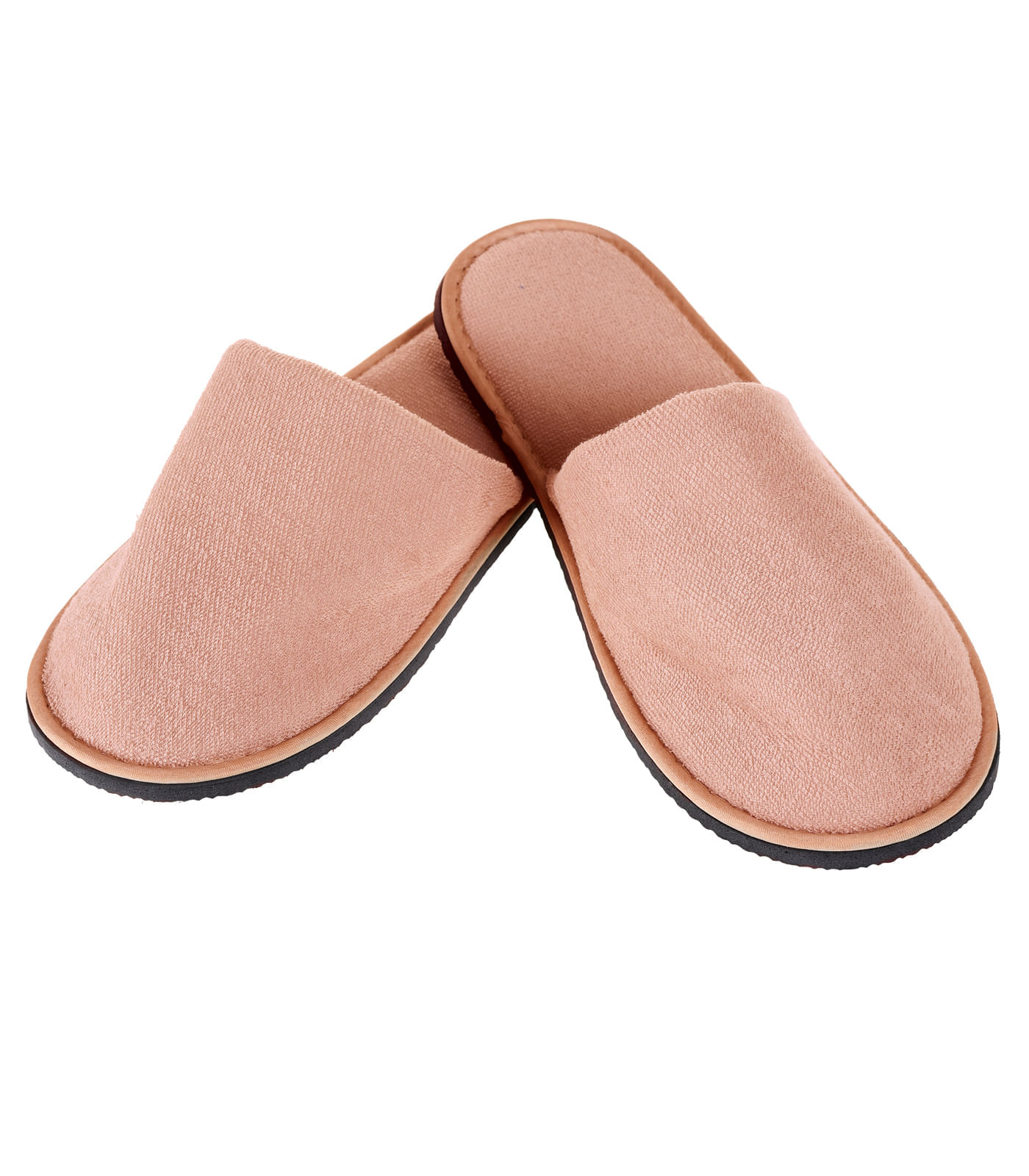 Pantufa Feminina Em Plush Bene Casa Rosa
