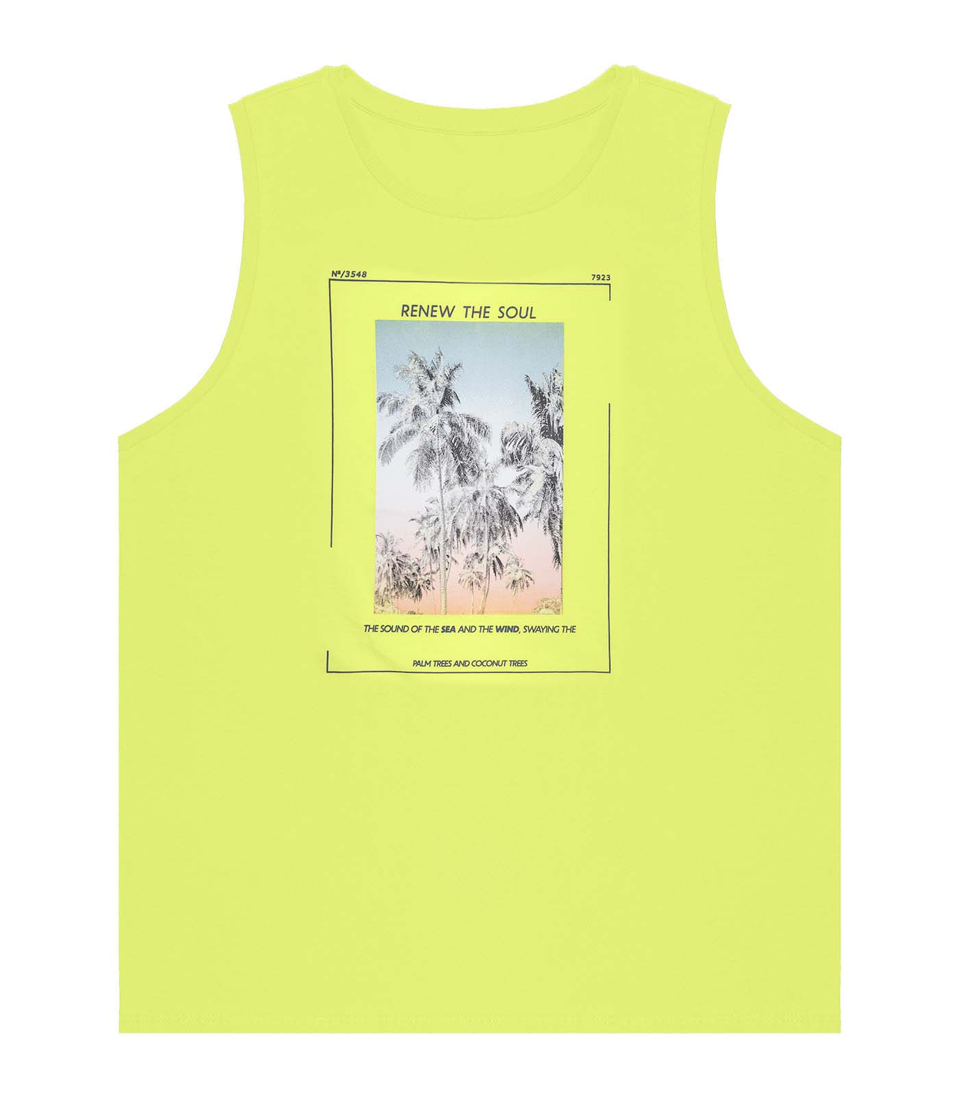 Regata Masculina Rovitex Amarelo
