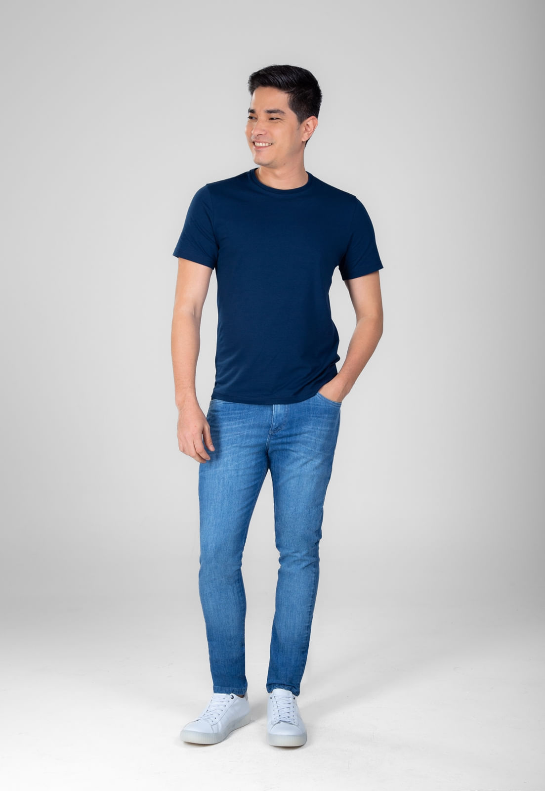 CALÇA JEANS TRAYMON SKINNY 6 BOLSOS