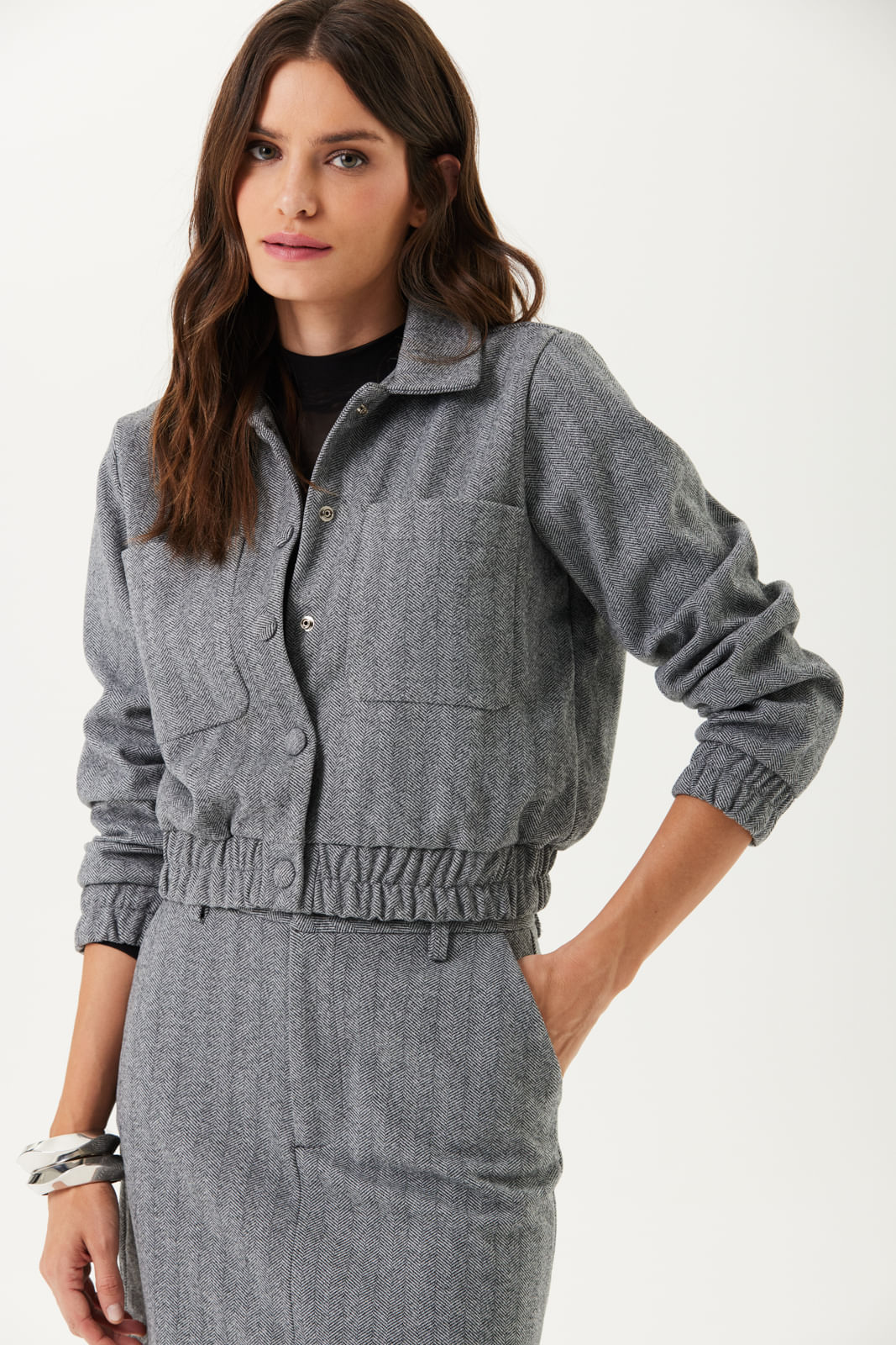 JAQUETA TRAYMON BOMBER