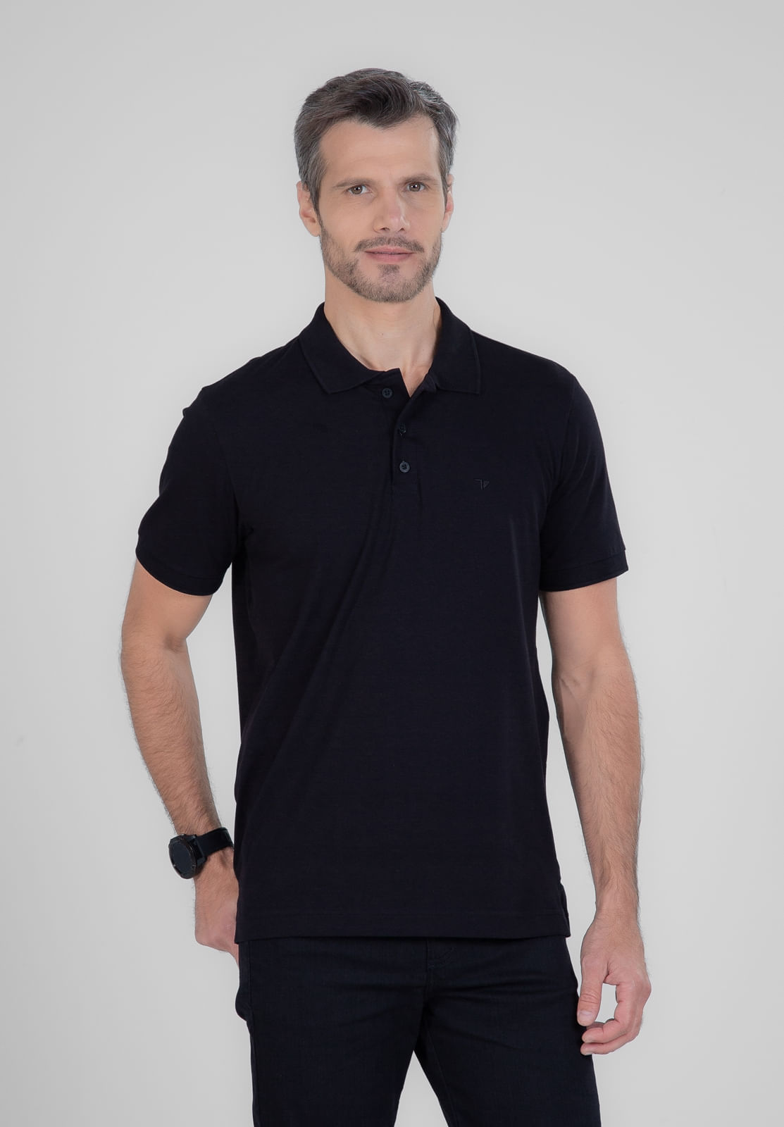 POLO PIMA TRAYMON REGULAR COM ELASTANO