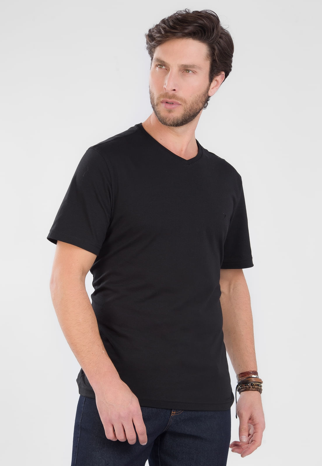 CAMISETA SLIM TRAYMON GOLA V