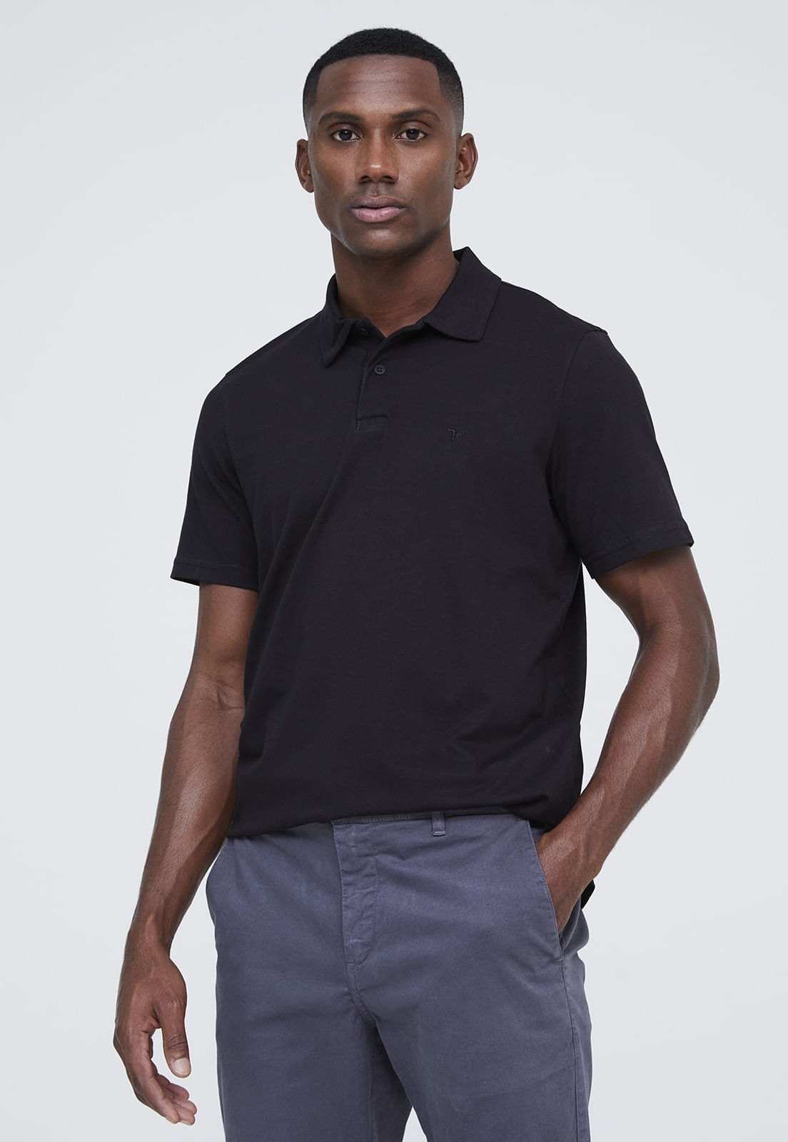 POLO TRAYMON PIMA SLIM COM ELASTANO