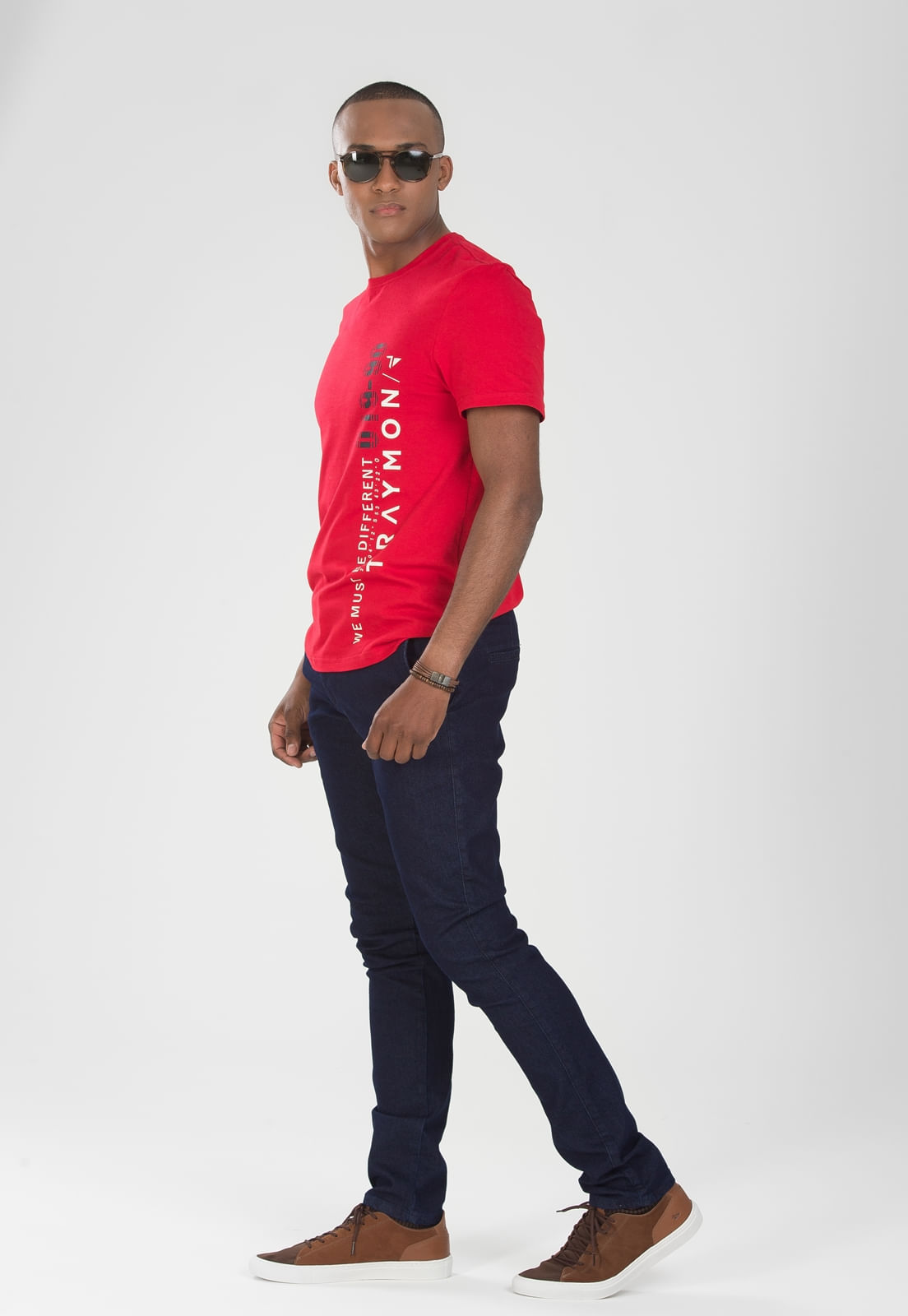 CAMISETA SLIM TRAYMON COM ESTAMPA