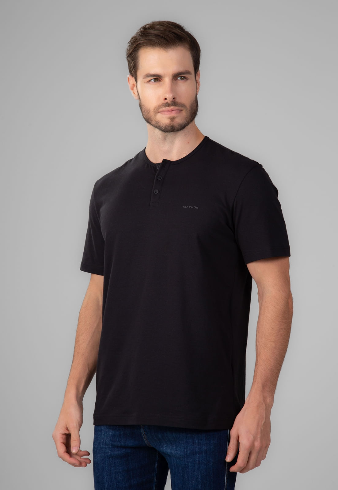 CAMISETA TRAYMON SLIM GOLA PORTUGUESA