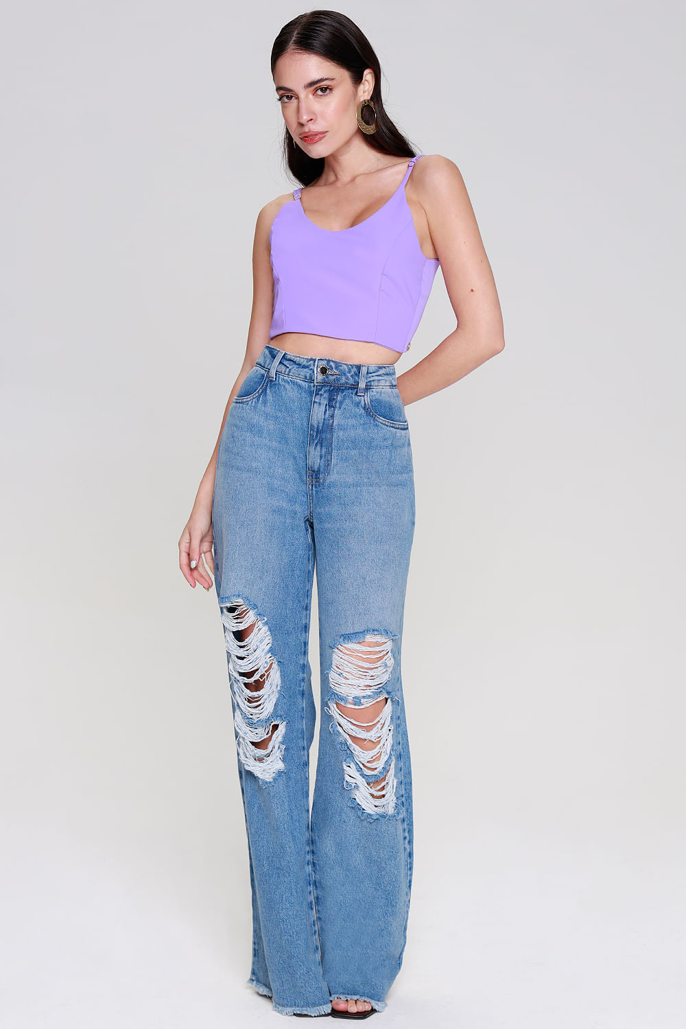 WIDE LEG CYBER LIME 30