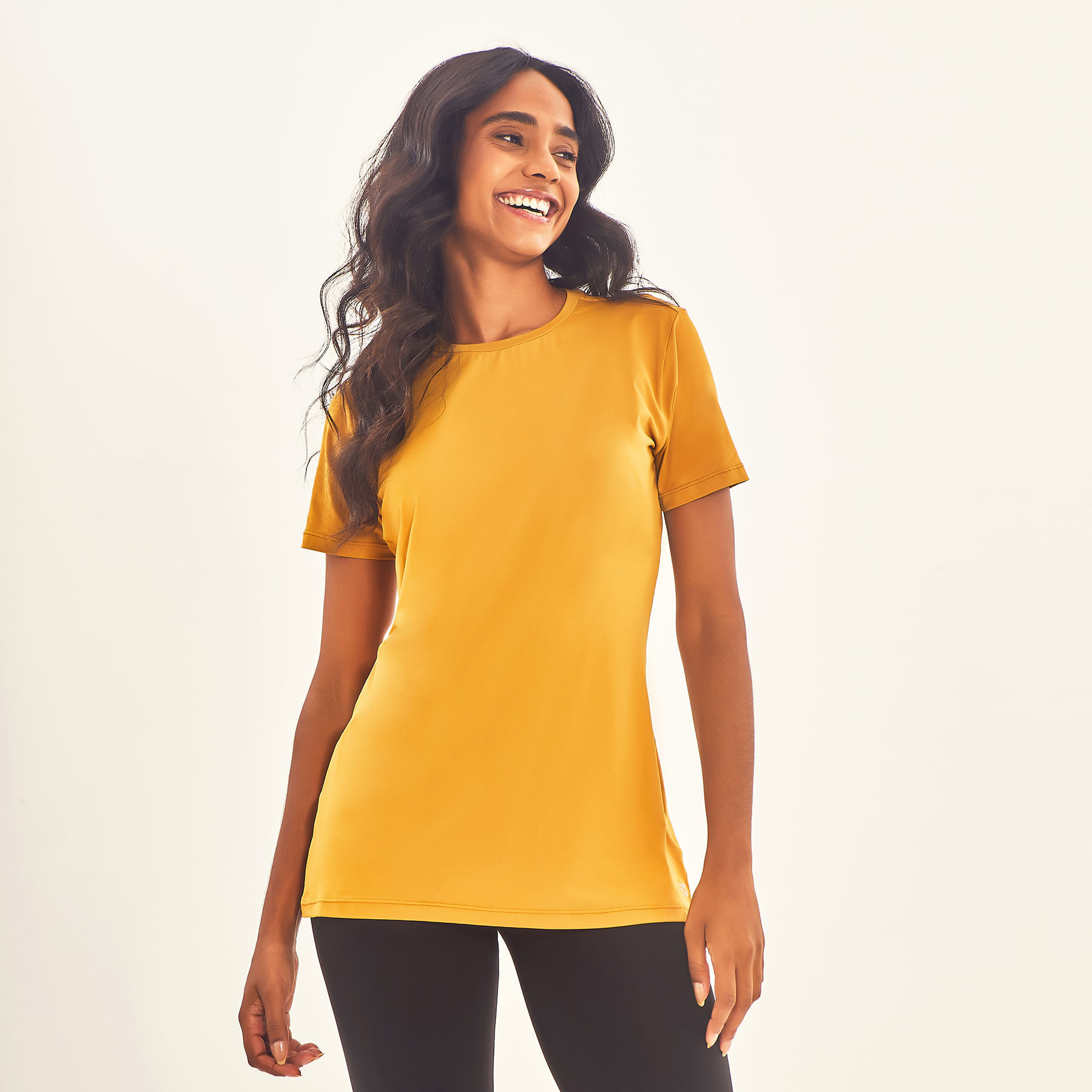 Camisa UV Feminina Com Proteção Solar Uvpro Ocre
