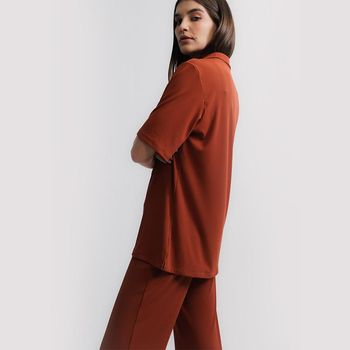 Blusa Air Blouse Insider PP / Vermelho Goiaba