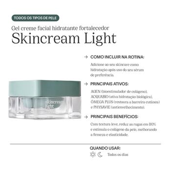 Care Natural Beauty Light Cream - Creme Hidratante facial 30ml