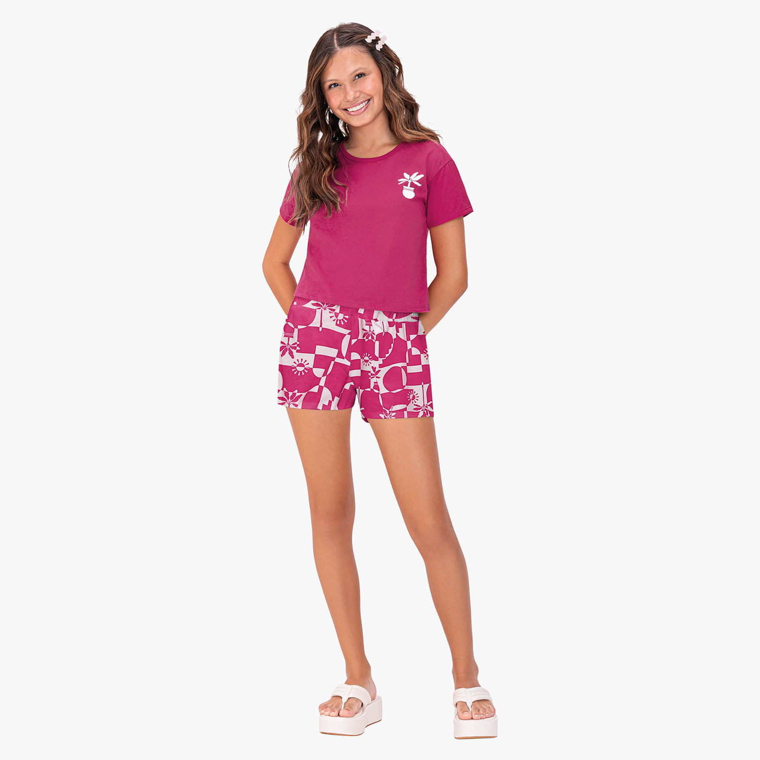 Conjunto Teen Menina Amora