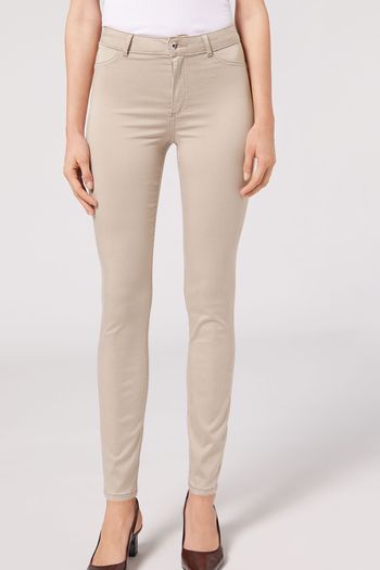 Calça Jeans Push-Up Leve Eco - Off-White PP / Off-White