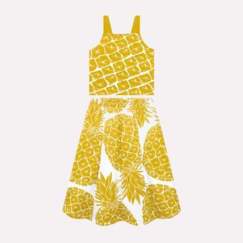 Conjunto Infantil Menina Nanai 4 / Branco