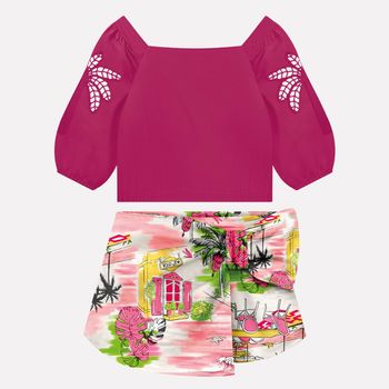 Conjunto Infantil Menina Nanai 6 / Pink
