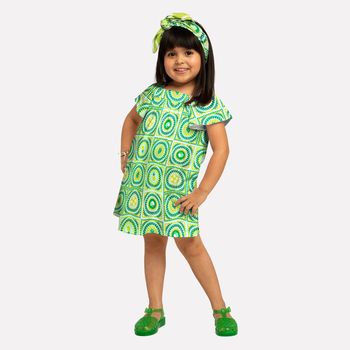 Vestido Infantil Menina Nanai 8 / Verde