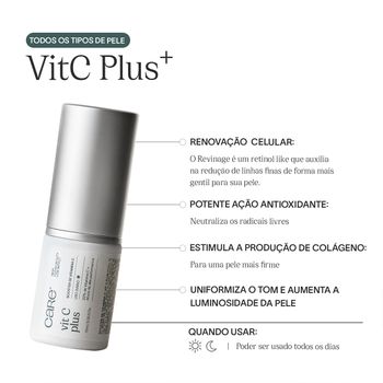 Care Natural Beauty Vitamina C Plus - Booster de Tratamento 15ml