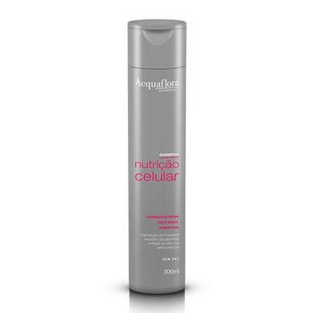 Shampoo Acquaflora Nutrição Celular 300ml