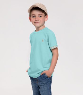 Camiseta Infantil Masculina Trick Nick Azul 4 / Azul