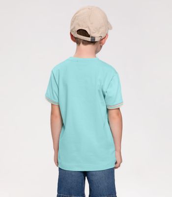Camiseta Infantil Masculina Trick Nick Azul 4 / Azul