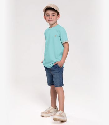 Camiseta Infantil Masculina Trick Nick Azul 4 / Azul
