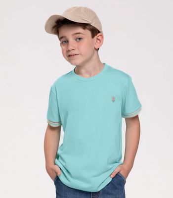Camiseta Infantil Masculina Trick Nick Azul 4 / Azul