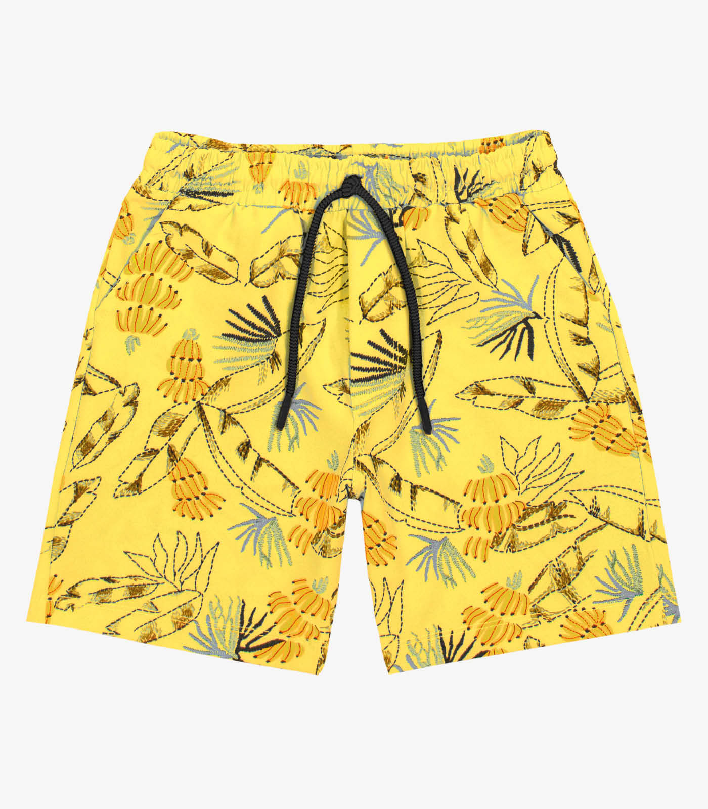Bermuda Infantil Masculina Trick Nick Amarelo