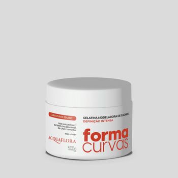 Kit Acquaflora Forma Curvas Creme de Pentear Crespos e Gelatina Intensa (2 produtos)
