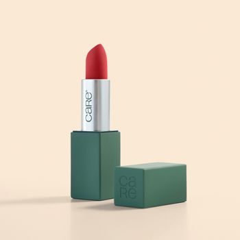 Kit Care Natural Beauty Máscara de Cílios Lápis para Olhos e Batom Poweful Red (3 produtos)