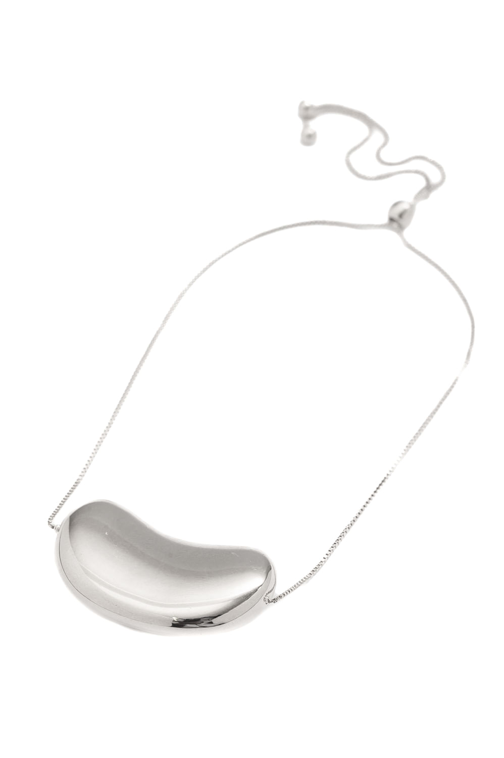 Pulseira M Conceito com Banho em Ródio Branco