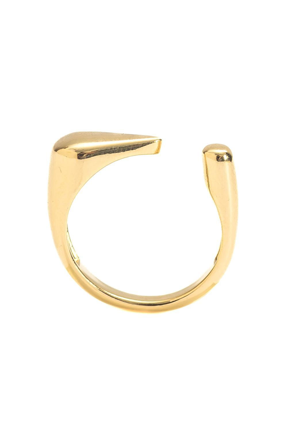 Anel Caminho com Banho em Ouro 18k