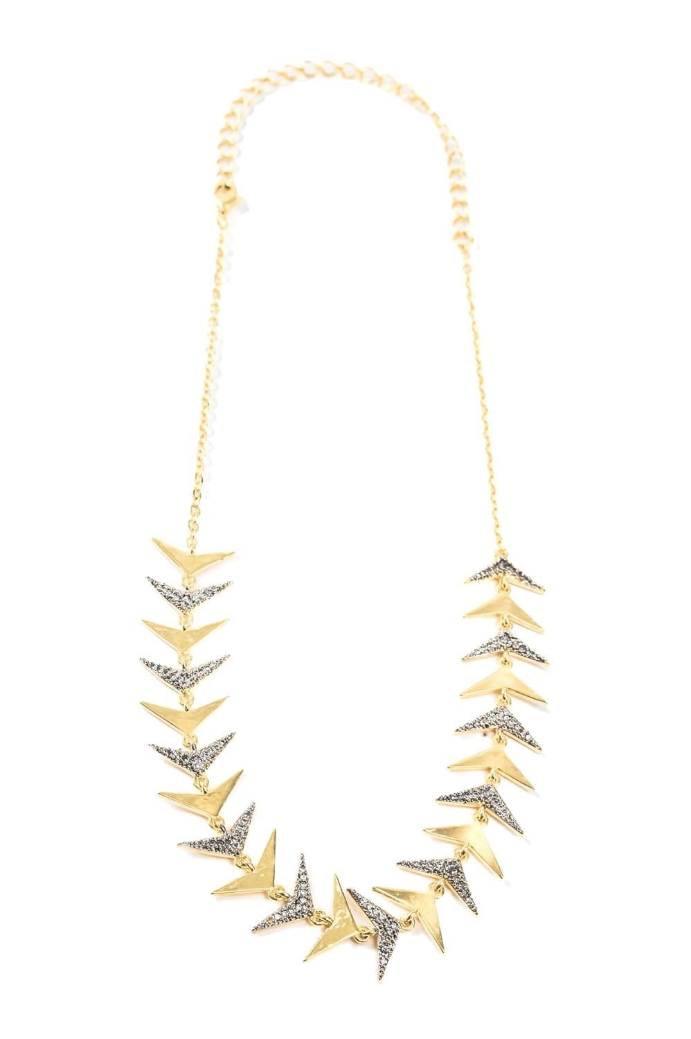 Colar Fluir Canetiada com Banho em Ouro 18k