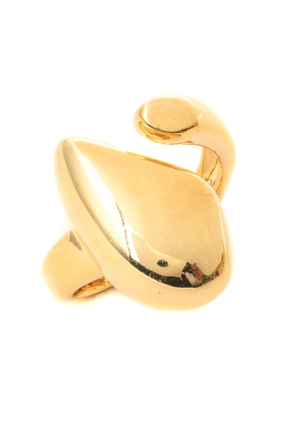 Anel Aline com Banho em Ouro 18k