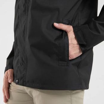 Jaqueta Masculina Impermeável de Trilha NH500 Quechua G / Preto