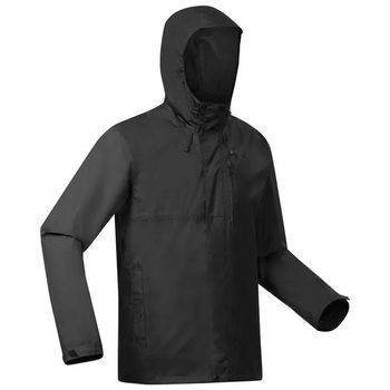 Jaqueta Masculina Impermeável de Trilha NH500 Quechua G / Preto