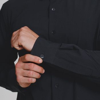 Camisa FutureForm Masculino P / preto