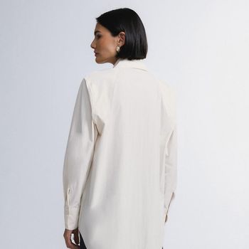 Camisa FutureForm Feminino GG / Off-white