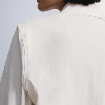 Camisa FutureForm Feminino GG / Off-white