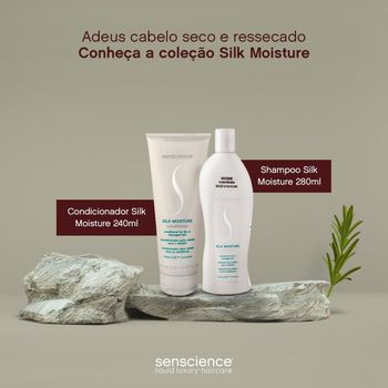Kit Senscience Silk Moisture Inner Restore Home Care 50 (3 produtos)