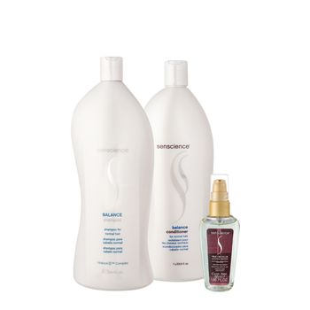 Kit Senscience Balance True Hue Salon Sérum (3 produtos)