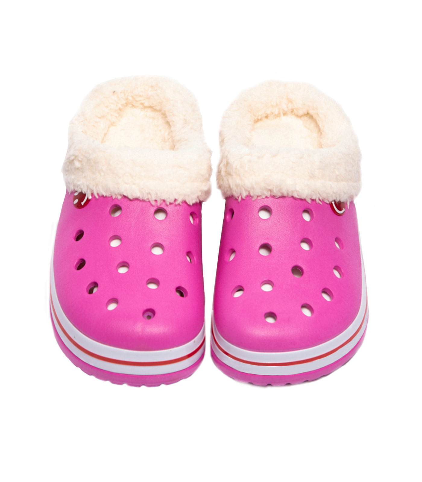 Babuche Pantufa Adulto Yvate Rosa